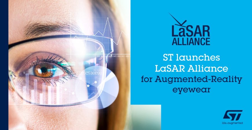 STMicroelectronics Launches LaSAR, an Ecosystem to Accelerate Development of Augmented-Reality Eyewear Applications